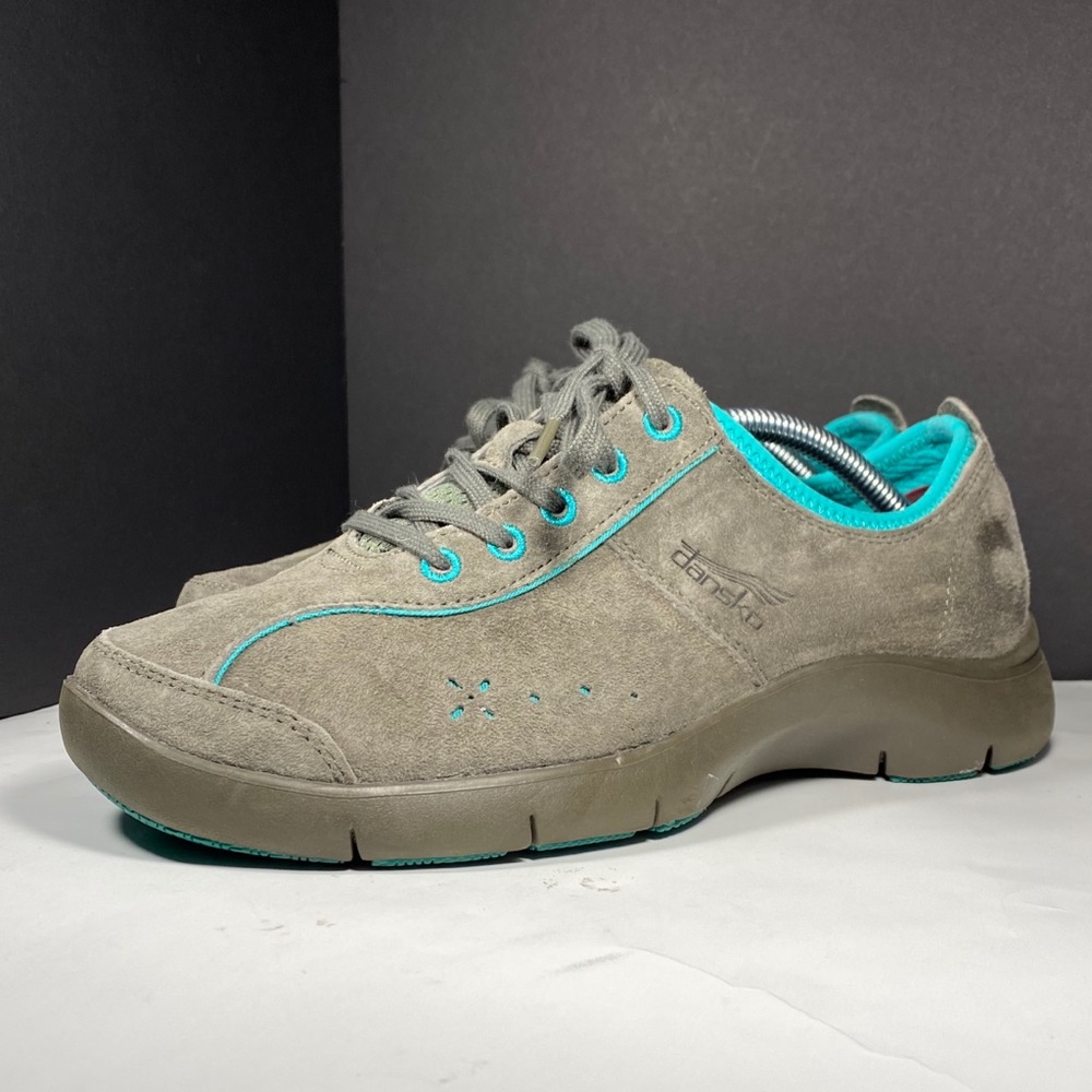 Dansko Elise Suede Comfort Shoes Size 38 Women
